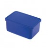 Large Plastic Lunch Boxes reflex blue